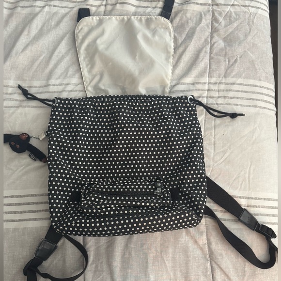 Kipling Dotted Black Backpack - Picture 4 of 8